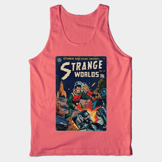 Strange Worlds 19 Tank Top by GloopTrekker